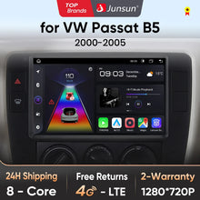 Junsun V1pro AI Voice 2 DIN Android Auto Radio para Passat B5 2000 2001 2002 - 2005 Carplay 4G Car Multimedia GPS 2 DIN Autoradio 