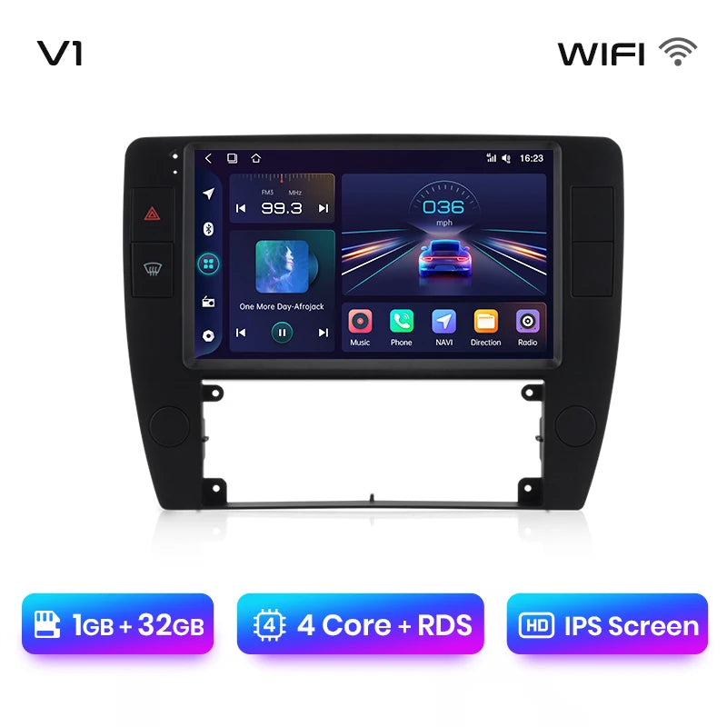 Junsun V1pro AI Stimme 2 din Android Auto Radio Für Passat B5 2000 2001 2002 - 2005 Carplay 4G Auto Multimedia GPS 2din autoradio 