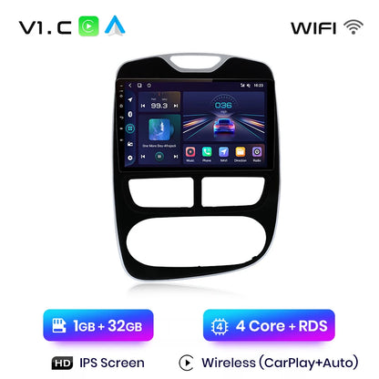 Junsun V1pro AI Voice 2 DIN Android Auto Radio para Renault Clio 4 ZOE 2012-2016 Carplay 4G Car Multimedia GPS 2 DIN Autoradio 
