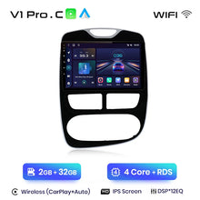 Load image into Gallery viewer, Junsun V1pro AI Voice 2 din Android Auto Radio For Renault Clio 4 ZOE 2012-2016 Carplay 4G Car Multimedia GPS 2din autoradio
