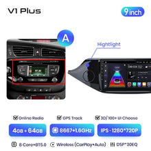 Load image into Gallery viewer, Junsun V3 Plus 2K Android 13 Wireless CarPlay Android Auto Car Intelligent Systems for KIA CEED JD Cee&#39;d 2012-2018 Autoradio
