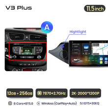 Load image into Gallery viewer, Junsun V3 Plus 2K Android 13 Wireless CarPlay Android Auto Car Intelligent Systems for KIA CEED JD Cee&#39;d 2012-2018 Autoradio
