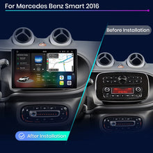 Junsun V3 Plus 2K Android 13 CarPlay inalámbrico Android Auto Sistemas inteligentes para Mercedes Benz Smart 2016 Autoradio