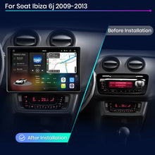 Junsun V3 Plus 2K Android 13 Drahtlose CarPlay Android Auto Auto Intelligente Systeme für Seat Ibiza 6j 2009-2013 7870 Autoradio 