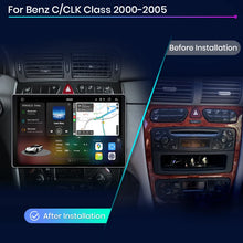 Load image into Gallery viewer, Junsun V3 Plus 2K CarPlay Android Auto Car Intelligent Systems for Mercedes Benz C Class CLK Class W203 W209 S203 A209 2000-2005
