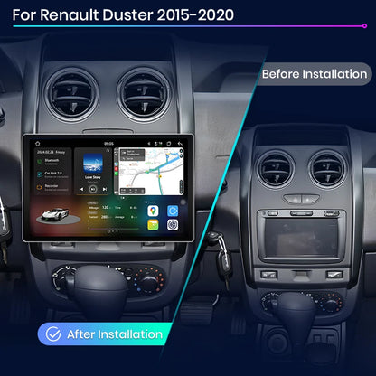 Junsun V3 Plus 2K Drahtlose CarPlay Android Auto Auto Intelligente Systeme für Renault Duster 2015-2020 Für LADA Largus autoradio 