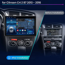 Load image into Gallery viewer, Junsun X7 MAX 13.1“ 2K AI Voice Wireless CarPlay Android Auto Car Radio For Citroen C4 2 B7 2013 - 2016 Multimedia autoradio
