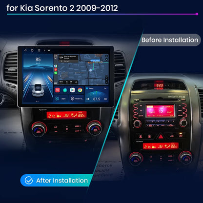 Junsun X7 MAX 2K HD Bildschirm Drahtlose CarPlay Auto Auto Radio für Kia Sorento 2 XM 2009 - 2012 Auto Multimedia GPS 2din autoradio 