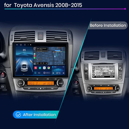 Junsun X7 PRO 11.5“ 2K AI Voice Wireless CarPlay Android Auto Car Radio for Toyota Avensis T27 2008-2015 Multimedia autoradio