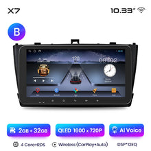 Load image into Gallery viewer, Junsun X7 PRO 11.5“ 2K AI Voice Wireless CarPlay Android Auto Car Radio for Toyota Avensis T27 2008-2015 Multimedia autoradio
