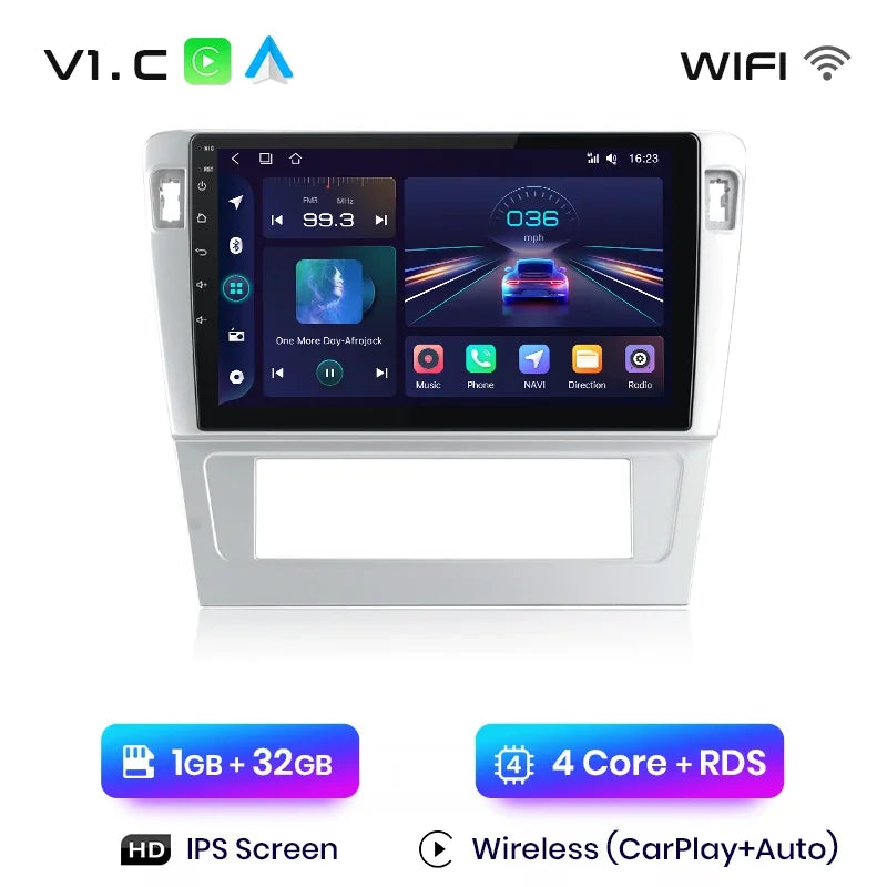 Junsun Wireless CarPlay Android Auto Car Radio Multimedia For Passat B7 2009-2011  GPS Intelligent Systems Smart Autoradio