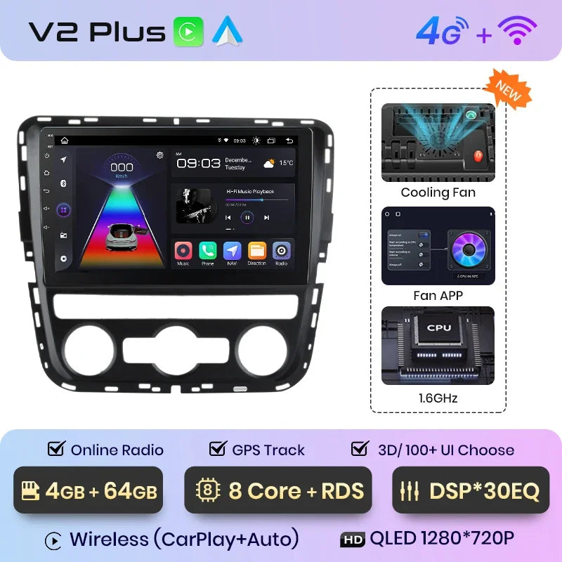 Junsun Drahtlose CarPlay Android Auto Radio Für VOLKSWAGEN PASSAT 2012 2013 2014 2015 Auto Intelligente Systeme RDS BT WiFi 2 din 