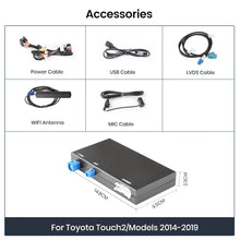 Cargar imagen en el visor de la galería, Junsun Wireless Carplay Android Auto Module Box for TOYOTA CHR Corolla Camry Auris Prius RAV4 Avensis Highlander Touch2 Entune 2
