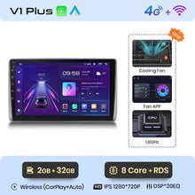 Lade das Bild in den Galerie-Viewer, Junsun Wireless CarPlay Android Autoradio für Nissan Sentra Almera 2000 2001-2006 Auto Intelligente Systeme RDS BT WiFi 2 Din 

