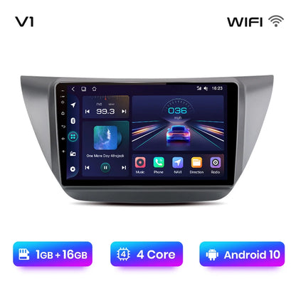 Junsun V1pro AI Voice 2 DIN Android Auto Radio para Mitsubishi Lancer 9 CS 2000-2010 Carplay 4G Car Multimedia GPS 2 DIN Autoradio 
