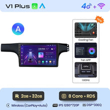 Lade das Bild in den Galerie-Viewer, Junsun Drahtlose CarPlay Android Auto Radio Für VOLKSWAGEN LAVIDA 2007 2008 2009 2010 Auto Intelligente Systeme RDS BT WiFi 2 din 
