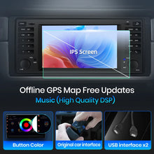 Junsun Wireless CarPlay Car Radio For BMW 5 Series E39 X5 E53 M5 1996-2003 Android Multimedia