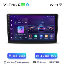 Load image into Gallery viewer, Junsun Wireless CarPlay Android Auto Radio For Hyundai I40 2012 2013 2014 2015 2016 Car Intelligent Systems RDS BT WiFi 2 din

