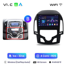 Cargar imagen en el visor de la galería, Junsun V1 AI Voice Wireless CarPlay Android Auto Radio For Hyundai I30 2006-2011 4G Car Multimedia GPS 2din autoradio

