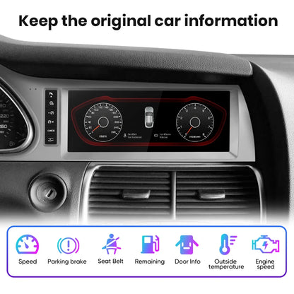 Junsun Car Radio Multimedia For Audi Q7 4L 2006-2015 CarPlay For Apple Stereo Wireless Andorid Auto 8 Core 4G WiFi GPS Autoradio