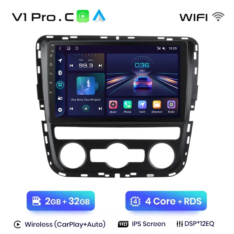 Junsun Drahtlose CarPlay Android Auto Radio Für VOLKSWAGEN PASSAT 2012 2013 2014 2015 Auto Intelligente Systeme RDS BT WiFi 2 din 