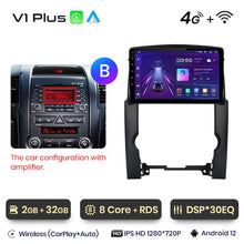 Lade das Bild in den Galerie-Viewer, Junsun V1pro AI Stimme 2 din Android Auto Radio Für Kia Sorento 2 XM 2009 - 2012 Carplay Auto Multimedia GPS 2din autoradio 
