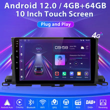 Lade das Bild in den Galerie-Viewer, Junsun Car Radio For Toyota Highlander 2014-2019 Built in Carplay Android Auto Car Stereo Android Head Unit WiFi GPS Navigation
