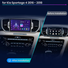 Junsun V1 AI Voice - Radio inalámbrica CarPlay Android para Kia Sportage 4 QL 2016-2018, 4G, GPS, 2DIN 
