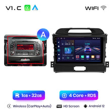 Load image into Gallery viewer, Junsun V1pro AI Voice 2 din Android Auto Radio For KIA Sportage 3 2010-2016 Carplay 4G Car Multimedia GPS 2din autoradio
