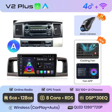 Lade das Bild in den Galerie-Viewer, Junsun V1pro AI Stimme Android Auto Radio Für Toyota Corolla E130 E120 2000-2004 Carplay 4G Auto Multimedia GPS 2din autoradio 
