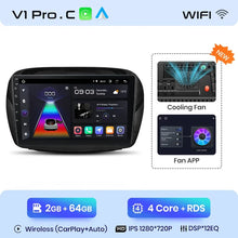 Load image into Gallery viewer, Junsun Wireless CarPlay Android Auto Radio For Honda Edix FRV 2004 2005 2006 2007-2009 Car Intelligent Systems RDS BT WiFi 2 din
