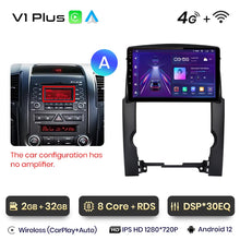 Lade das Bild in den Galerie-Viewer, Junsun V1pro AI Stimme 2 din Android Auto Radio Für Kia Sorento 2 XM 2009 - 2012 Carplay Auto Multimedia GPS 2din autoradio 
