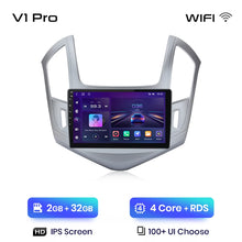 Load image into Gallery viewer, Junsun V1 AI Voice Wireless CarPlay Android Auto Radio For Chevrolet Cruze 2012-2015 4G Car Multimedia GPS 2din autoradio
