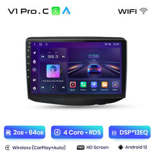 Lade das Bild in den Galerie-Viewer, Junsun V1pro Android Auto Radio für Toyota Vitz XP10 Yadditif Platz Echo 1999-2005 Carplay 4G Auto Multimedia GPS 2din autoradio 
