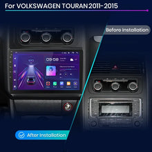 Load image into Gallery viewer, Junsun Wireless CarPlay Android Auto Radio For VOLKSWAGEN TOURAN 2011 2012 2013 -2015 Car Intelligent Systems RDS BT WiFi 2 din
