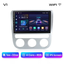 Load image into Gallery viewer, Junsun Wireless CarPlay Android Auto Radio For VOLKSWAGEN SCIROCCO 2009 2010-2014 Car Intelligent Systems RDS BT WiFi 2 din

