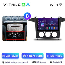 Load image into Gallery viewer, Junsun V1pro AI Voice 2 din Android Auto Radio For Ford S-Max S max 2007 - 2015 Carplay 4G Car Multimedia GPS 2din autoradio
