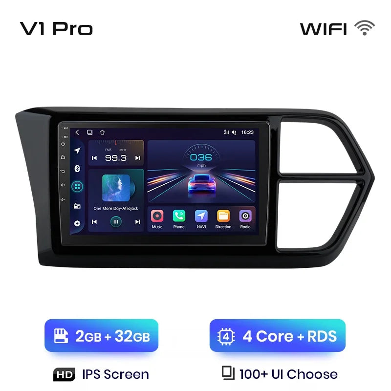 Junsun CarPlay inalámbrico Android Auto Radio para VOLKSWAGEN JETTA VS5 2019+ Sistemas inteligentes para coche RDS BT WiFi 2 DIN 