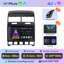 Load image into Gallery viewer, Junsun V1pro AI Voice 2 din Android Auto Radio for Volkswagen Touareg 2002-2010  Carplay 4G Car Multimedia GPS 2din autoradio
