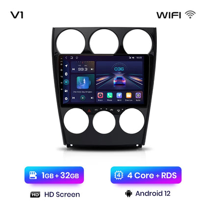 Junsun V1pro AI Stimme Android Auto Radio für Mazda 6 2004-2015 Carplay 4G Auto Multimedia GPS 2din autoradio 
