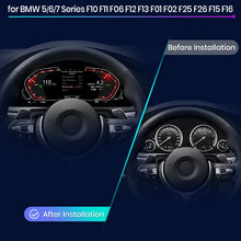 Junsun Bluelight anti-glare screen For BMW F10 F11 F06 F12 F13 F01 F02 F25 F26 LCD Dashboard Panel Virtual CockPit Speedometer