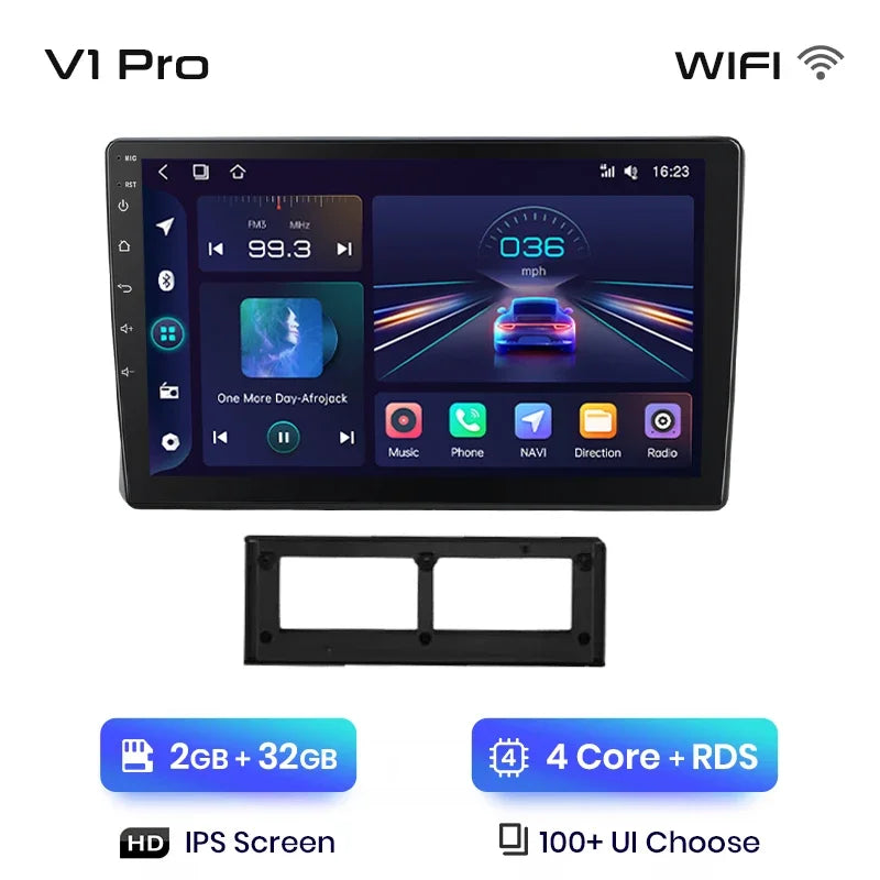 Junsun Wireless CarPlay Android Auto Radio For VW SANTANA 2000 BISTA 2003 2004-2011 Car Intelligent Systems RDS BT WiFi 2 din