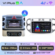 Load image into Gallery viewer, Junsun V1pro AI Voice 2 din Android Auto Radio For VW Volkswagen Tiguan 1 NF 2006-2016 Carplay Car Multimedia GPS 2din autoradio
