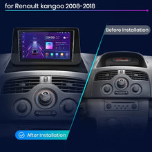 Lade das Bild in den Galerie-Viewer, Junsun Drahtlose CarPlay Android Auto Auto Radio Für Renault Kangoo 2008 2009 2010 2011 2012-2018 Intelligente Systeme Multimedia 
