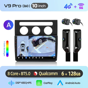V9 Pro (6GB 128GB)360 Black 10 inch