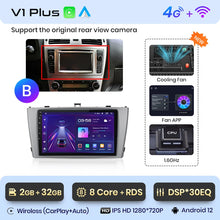 Load image into Gallery viewer, Junsun V1 Wireless CarPlay Android Auto Car Radio for Toyota Avensis T27 2008-2015 GPS Car Intelligent Systems Smart Autoradio
