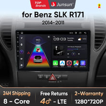 Lade das Bild in den Galerie-Viewer, Junsun V1 CarPlay Android Autoradio für Mercedes Benz SLK-Klasse R171 2004–2011 SLK 200 280 300 350 Auto-Multimedia-Autoradio 
