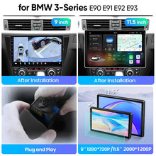 Junsun Wireless CarPlay Car Radio For BMW 3-Series E90 E91 E92 E93 Android Multimedia