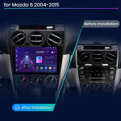 Junsun V1pro AI Stimme Android Auto Radio für Mazda 6 2004-2015 Carplay 4G Auto Multimedia GPS 2din autoradio 