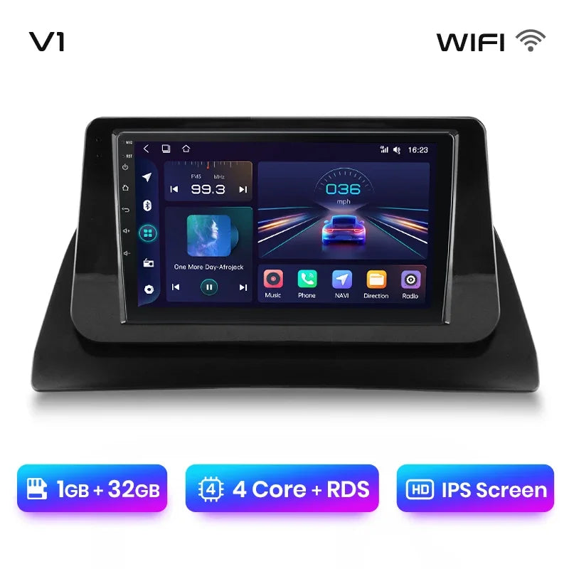 Radio de coche Junsun Wireless CarPlay Android Auto para Renault Kangoo 2008, 2009, 2010, 2011, 2012-2018, sistemas inteligentes multimedia 